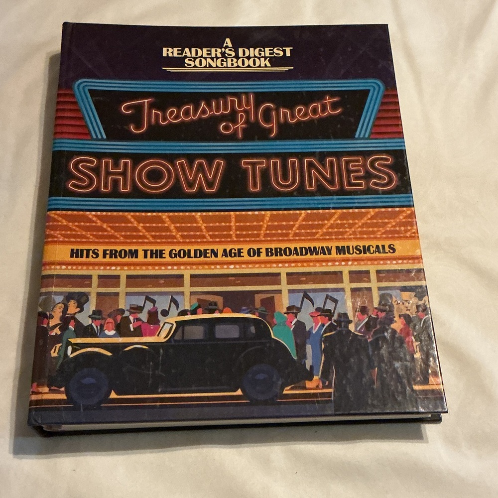 Treasury of Great Show Tunes Songbook - Reader’s Digest Songbook vintage rare